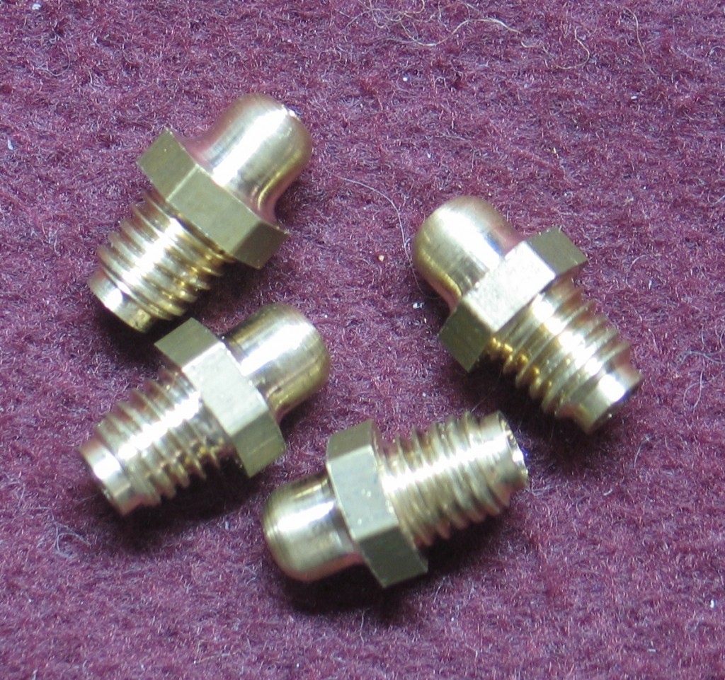 Stotfold Engineering Company Limited Vintage Brass Grease Nipple Design