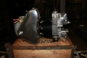 restored 1960 Triumph thunderbird engine 