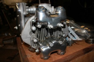 restored 1960 Triumph thunderbird engine 