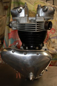 restored 1960 Triumph thunderbird engine 