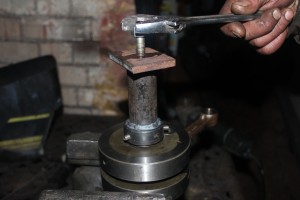 pulling the bearing shell off 