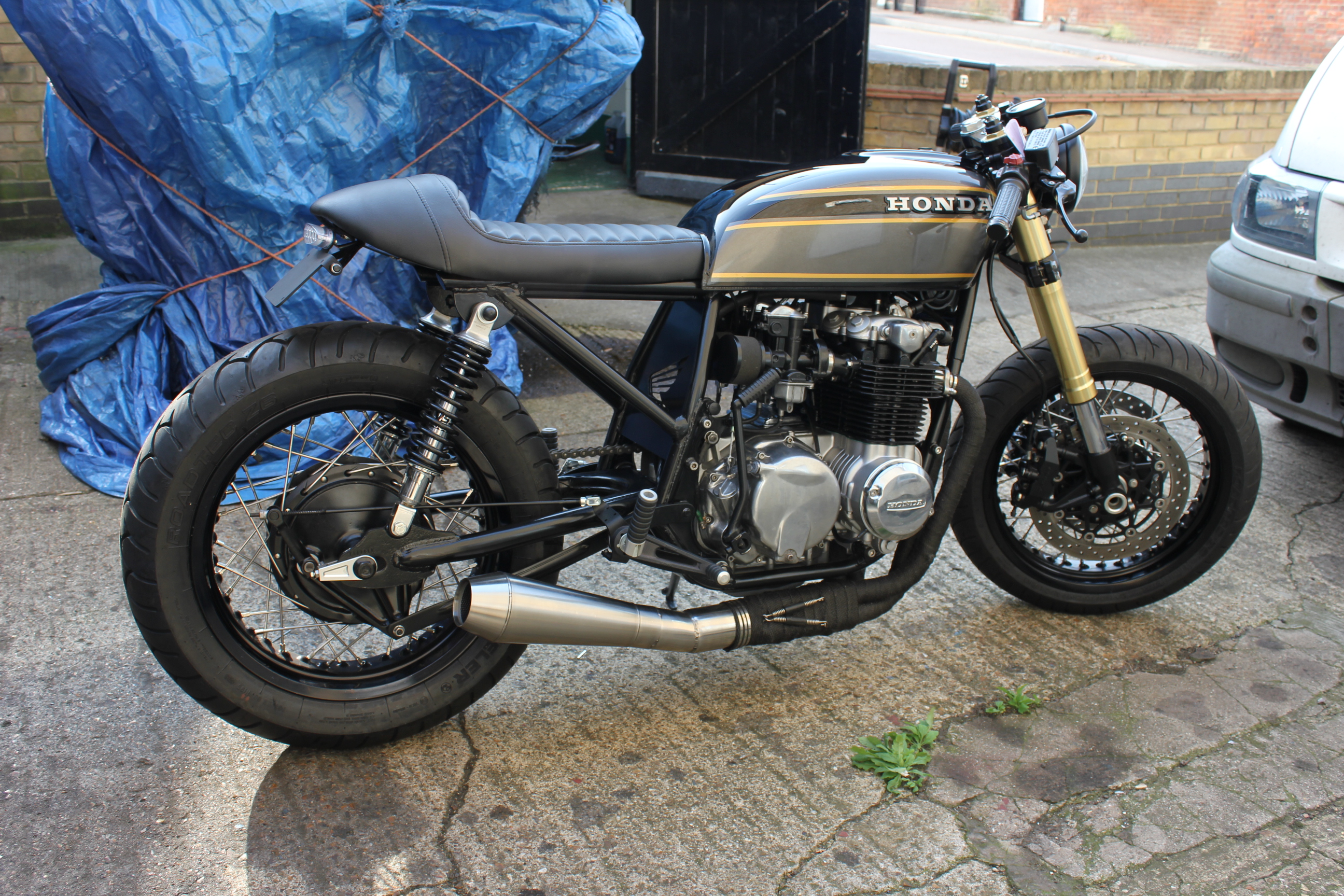Stotfold Engineering Company Limited Custom Honda Cb 550 Four Stotfold Engineering Company Limited
