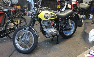 1973 Ducati 350 Sebring restoration
